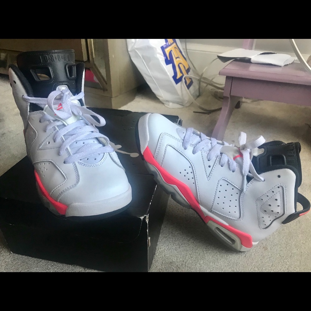 Retro Jordan 6s “White Infareds”